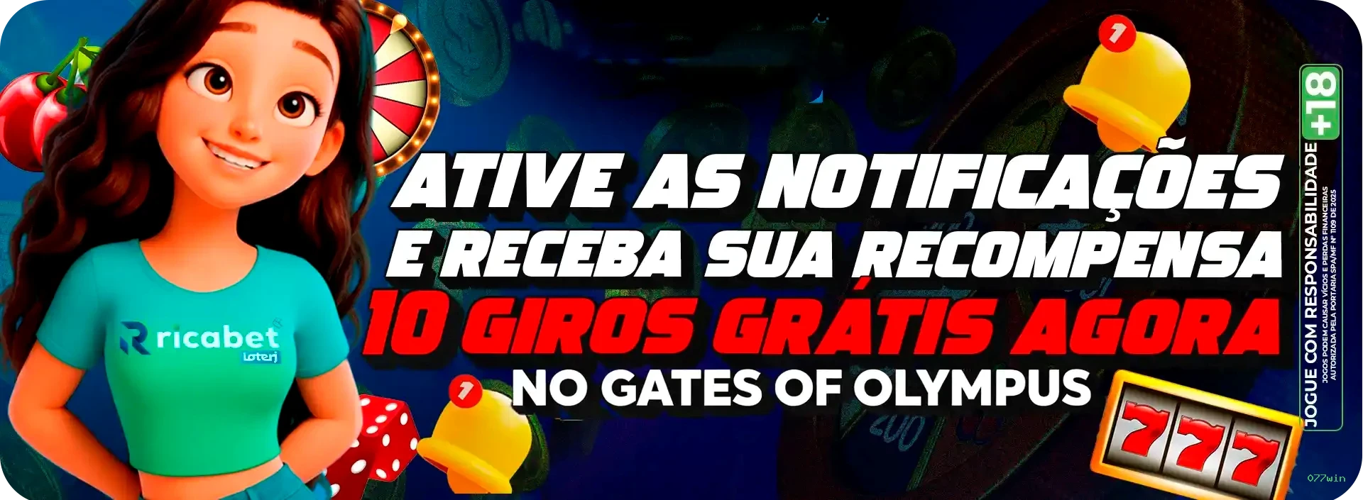 App 077win para Android e iOS - download grátis
